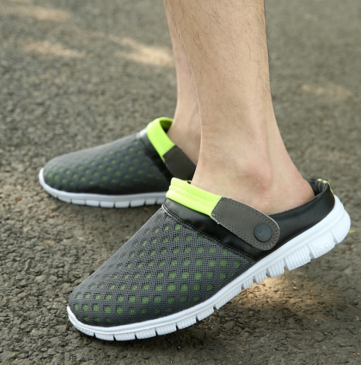 Mesh Slip-on Sandals