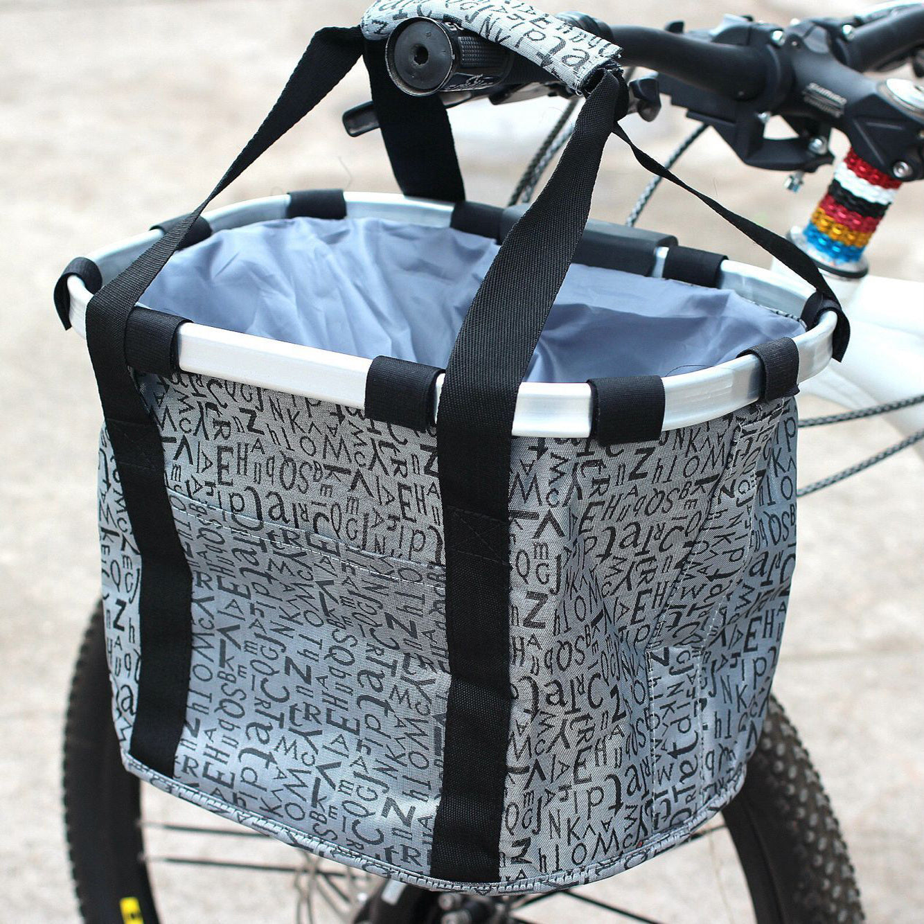 Mountain Bike Folding Basket