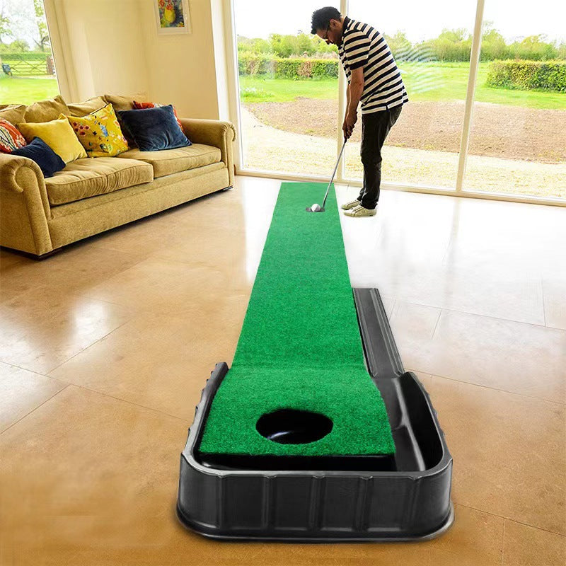 Golf Putting Mat with Auto Return - 7ft Practice Trainer