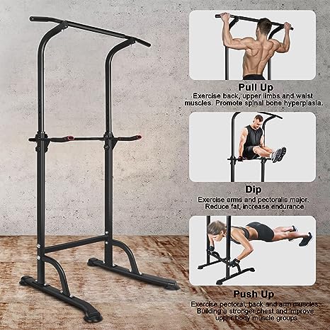 Power Tower - Multi-Function Pull-Up Dip Station