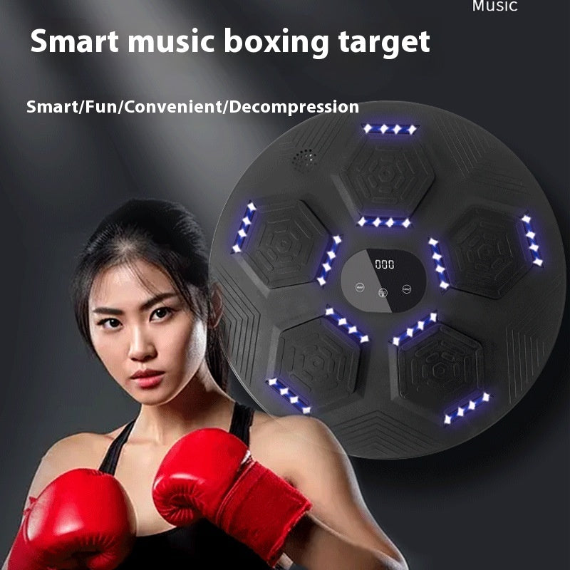 Smart Music Boxing Wall Target - Interactive Training