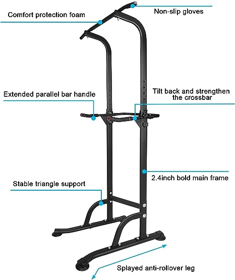 Power Tower - Multi-Function Pull-Up Dip Station