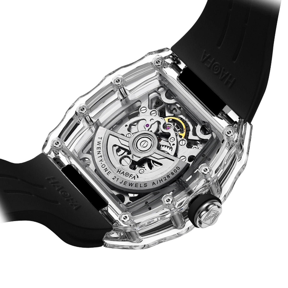 Haofa Men’s Dragon & Horse Automatic Watch