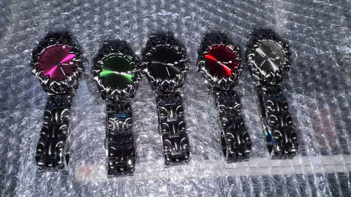 Men’s Punk Spiked Quartz Watch