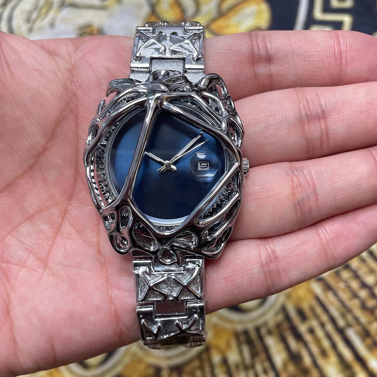 Men’s Punk Spiked Quartz Watch