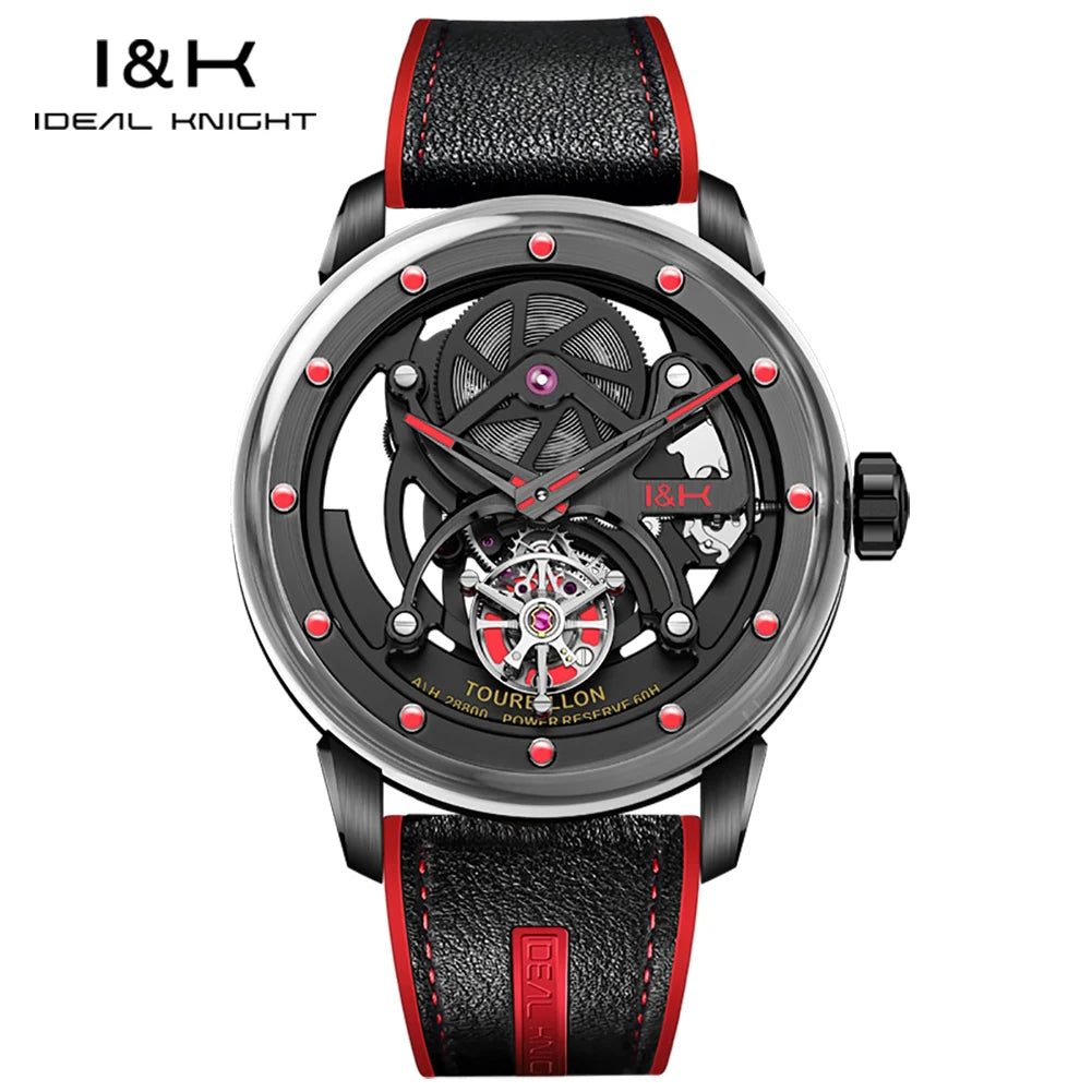Ideal Knight Men’s Skeleton Automatic Watch