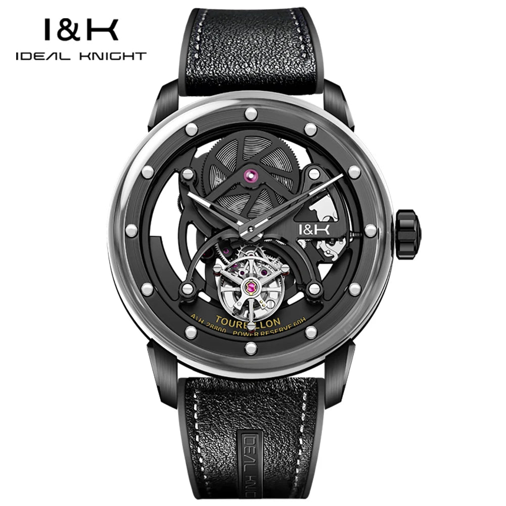 Ideal Knight Men’s Skeleton Automatic Watch