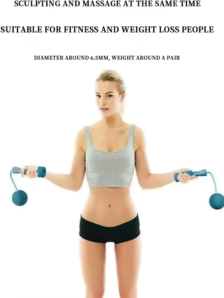 Verzwaard draadloos springtouw