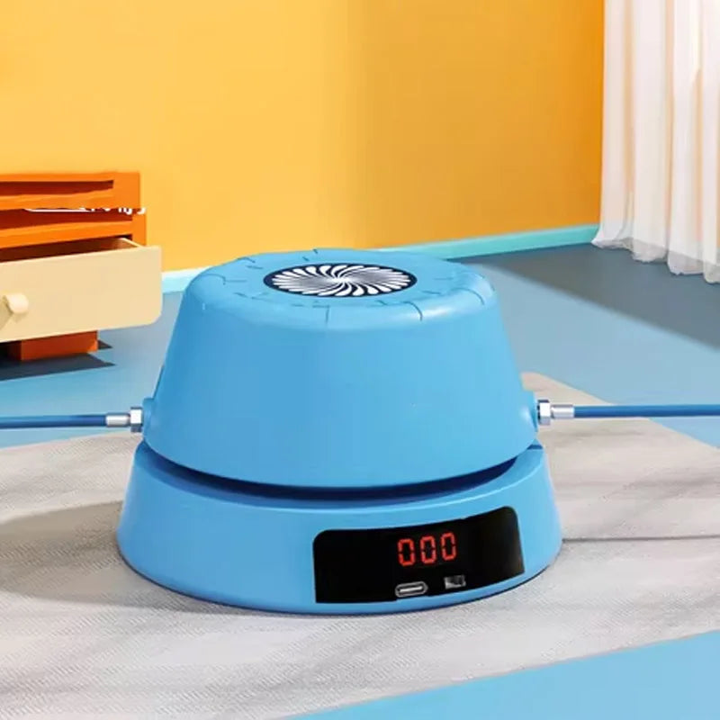 Elektrisches Springseil mit Zählfunktion und Fernbedienung