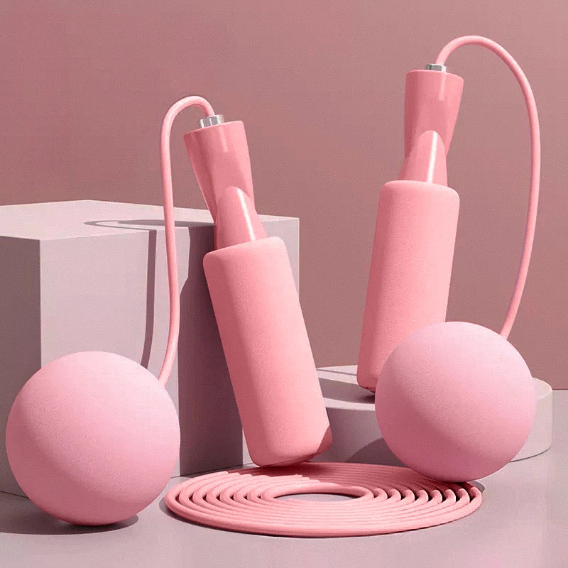 Verzwaard draadloos springtouw