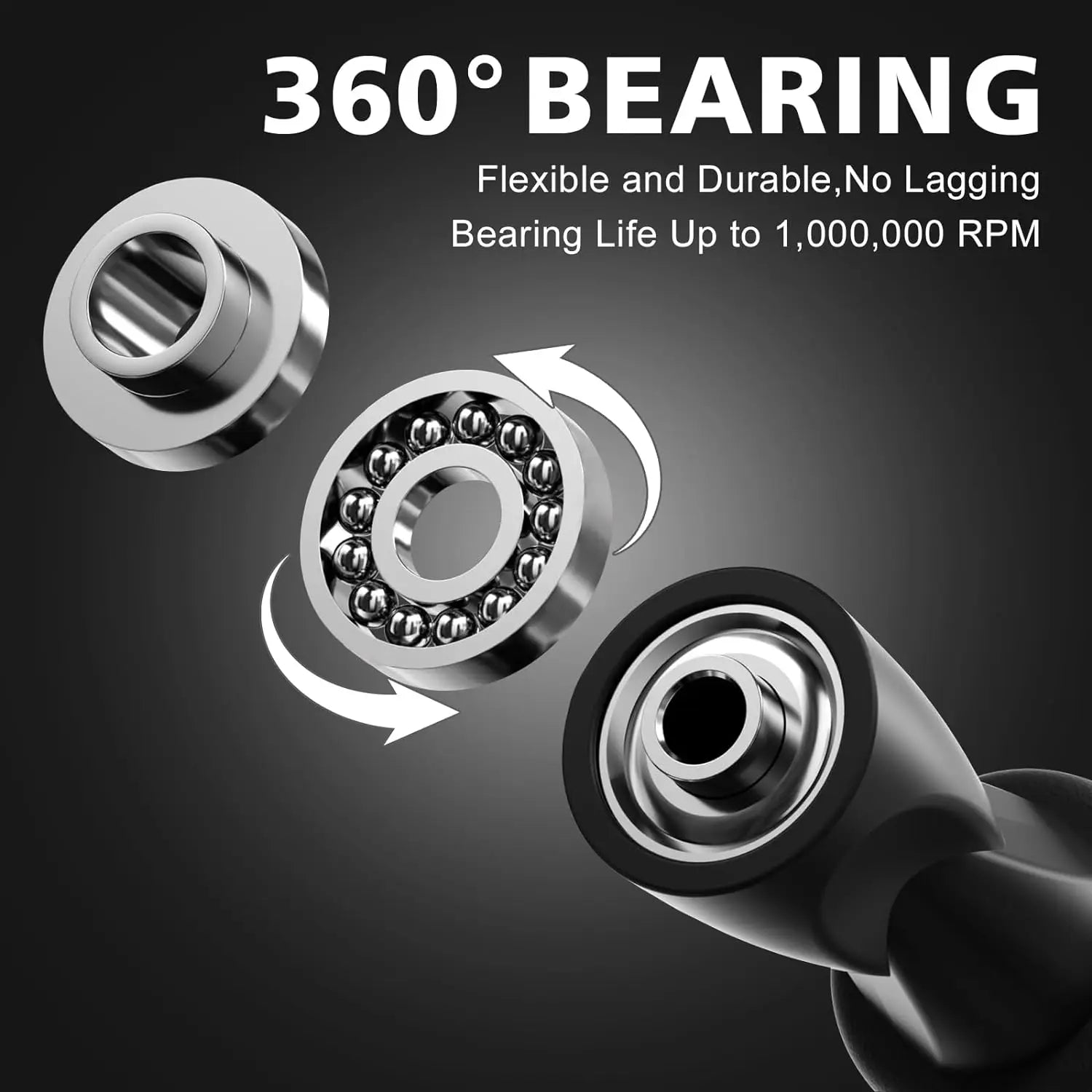 Verzwaard draadloos springtouw