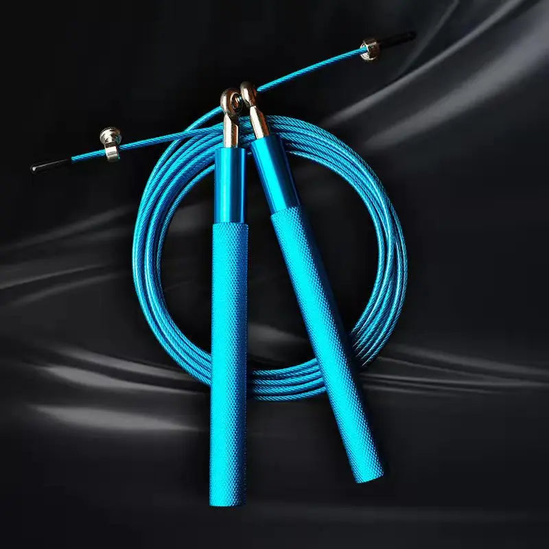 Blue on a dark background