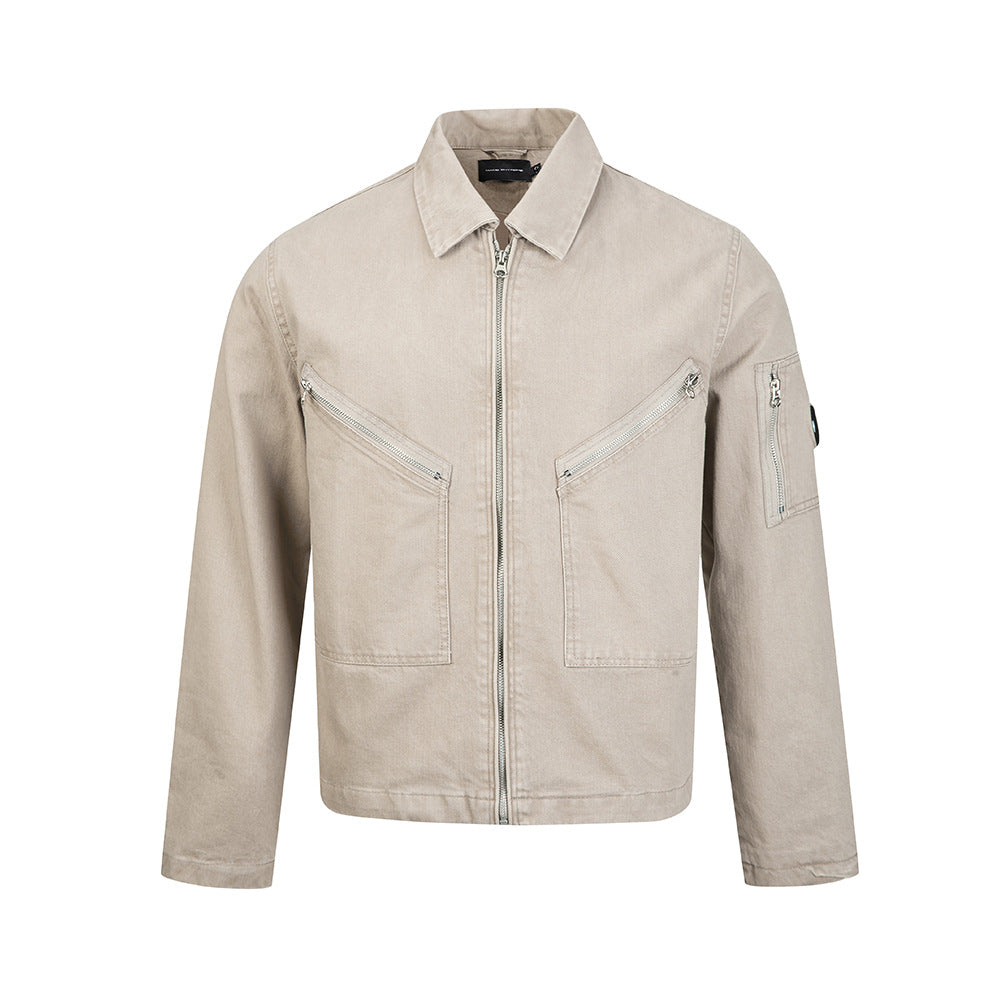 Loose-Fit Casual Jacket