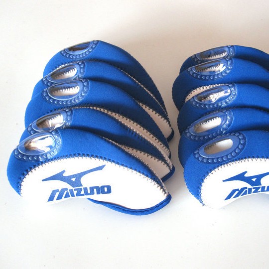 Golf Iron Head Sleeves - 10 Pack Neoprene Covers