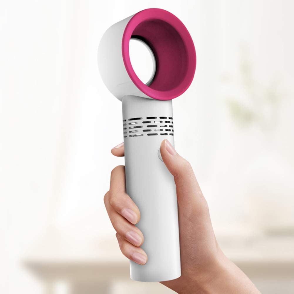 Rechargeable USB Bladeless Fan - Handheld