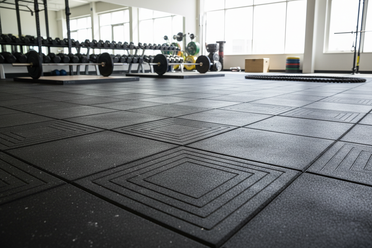 Gym Rubber Flooring Roll