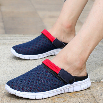 Mesh Slip-on Sandals