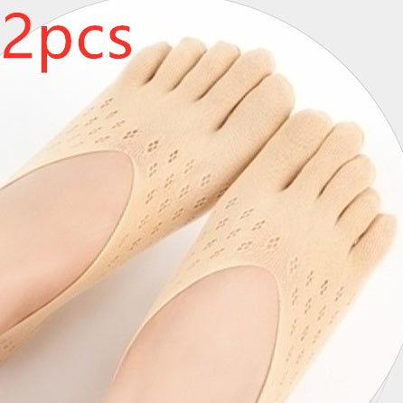 Pair of beige fingerless gloves on a white background with '2pcs' text.