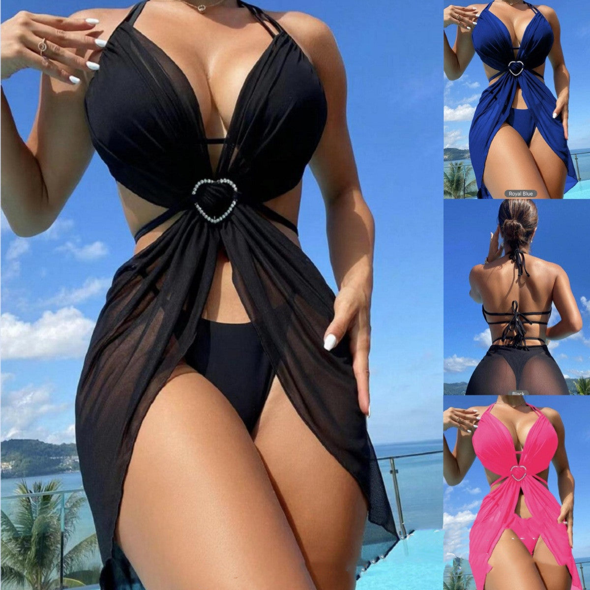 3-Piece Bikini Set
