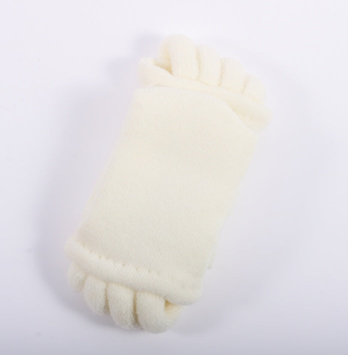 White fur-like material on a white background