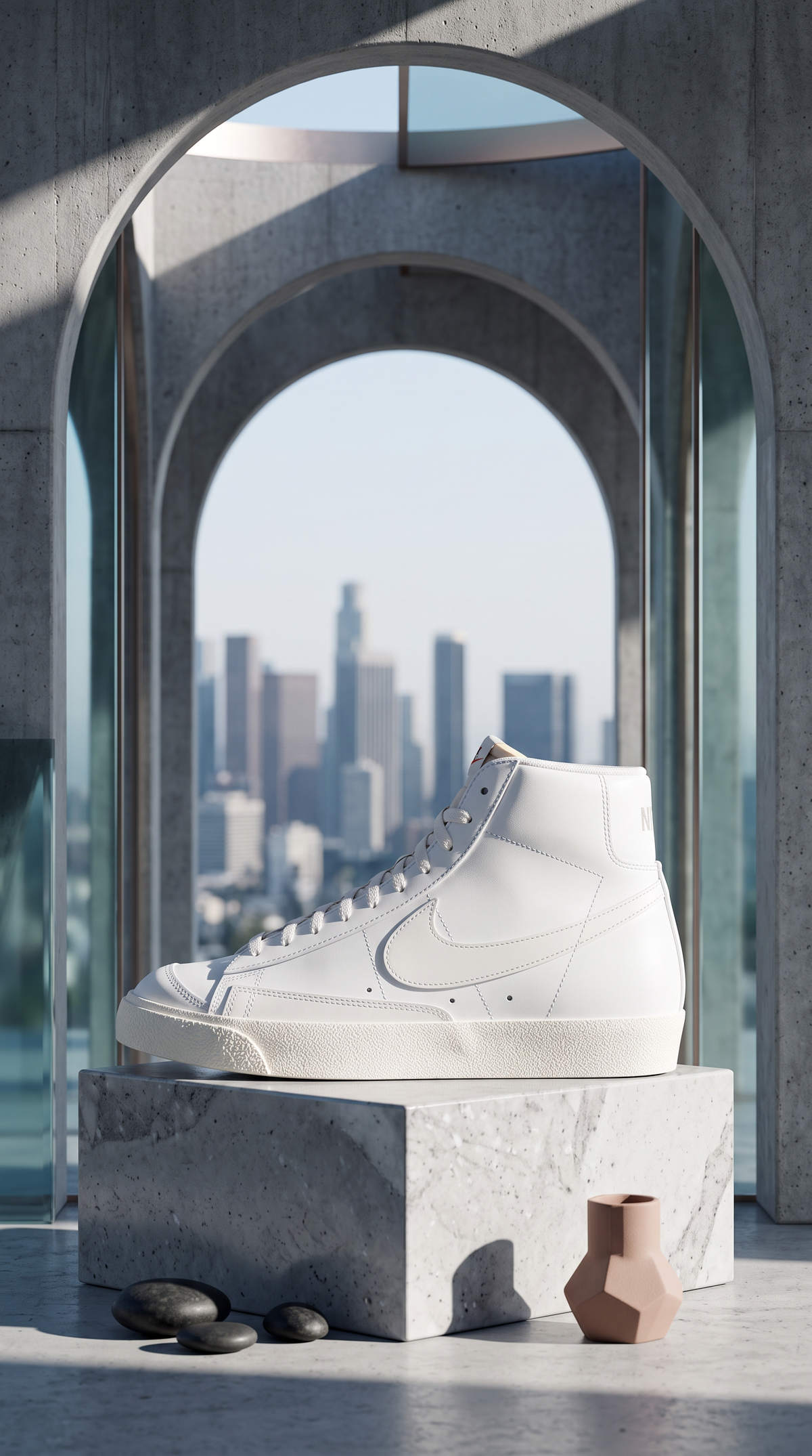 Nike Blazer Mid ’77 Vintage Men’s Sneakers | White