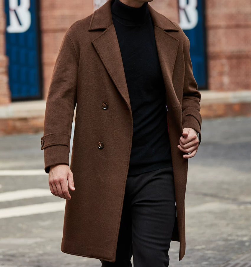 Relaxed-Fit Trench Coat