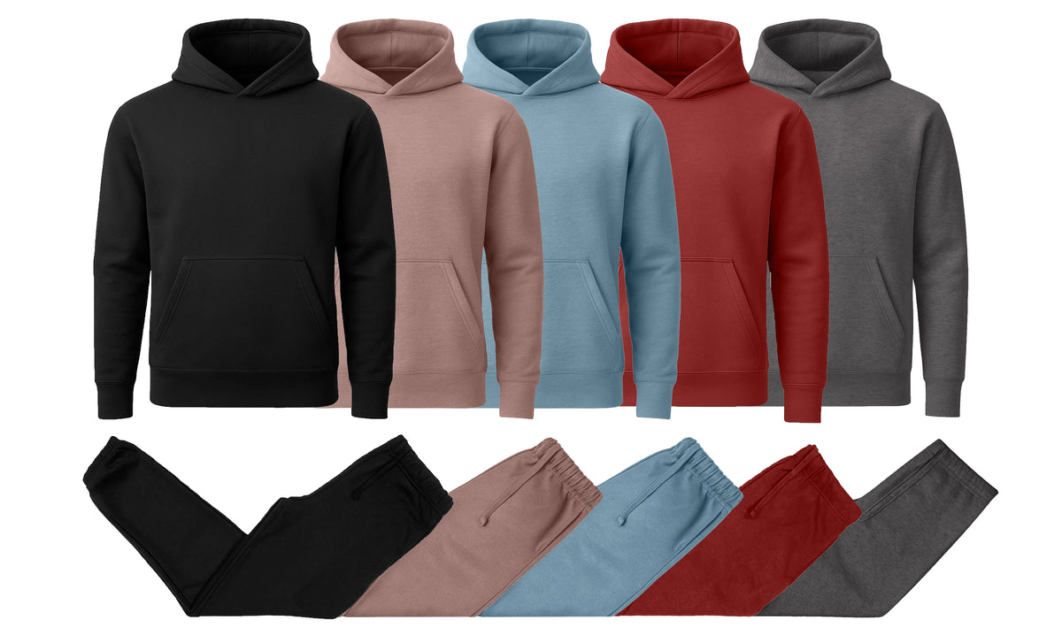 Men’s Fleece Hoodie & Jogger Set