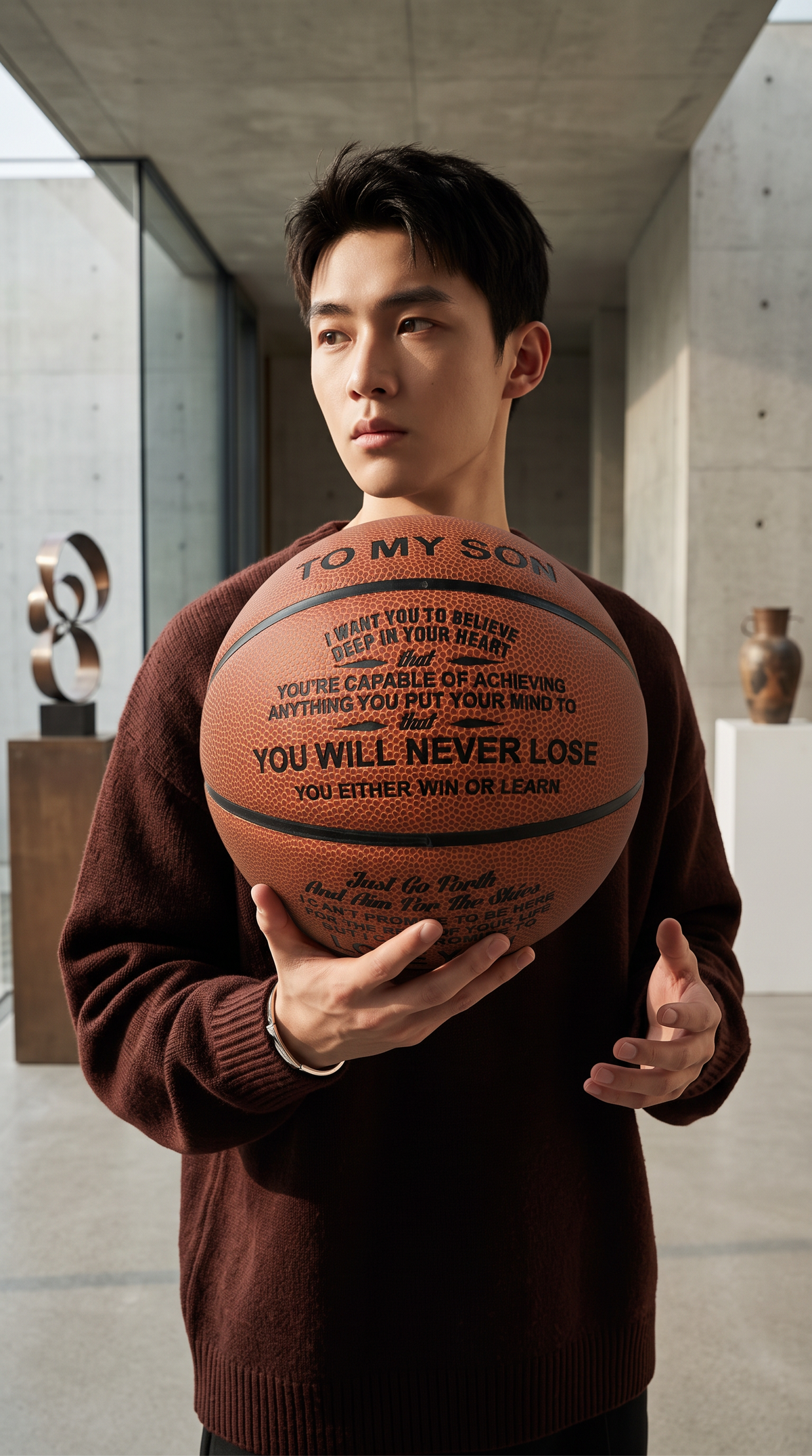 Inspirational Size 7 Basketball