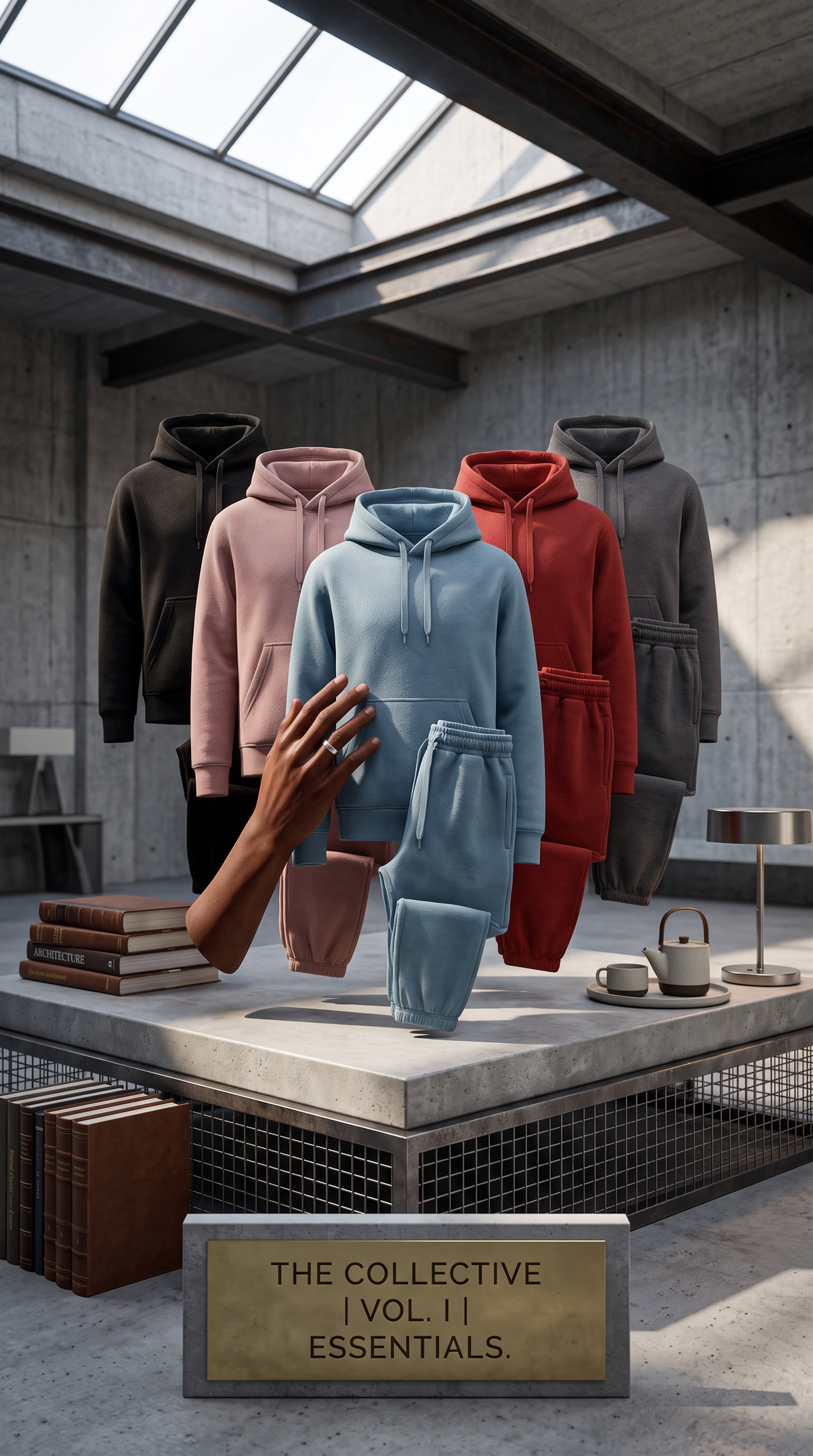 Men’s Fleece Hoodie & Jogger Set