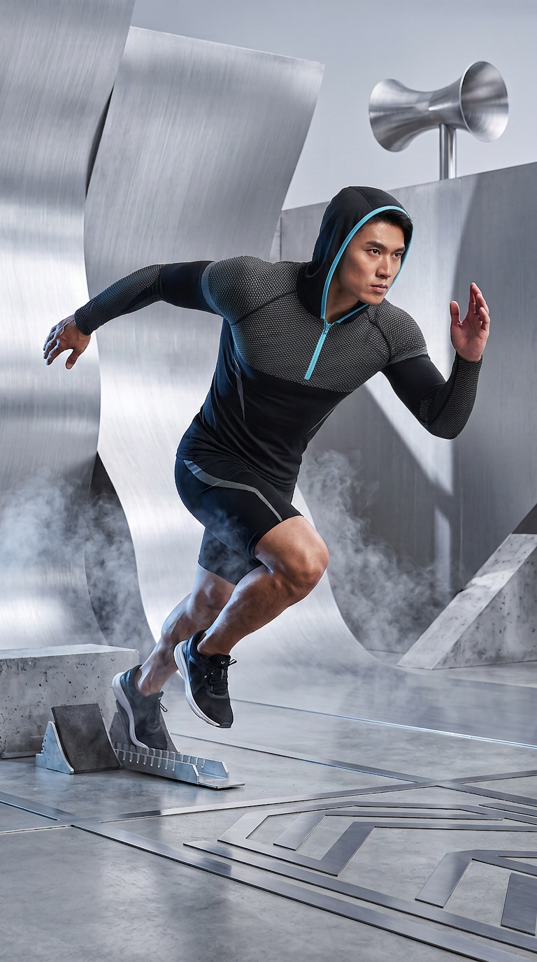 Men's Mesh Hooded Trainer