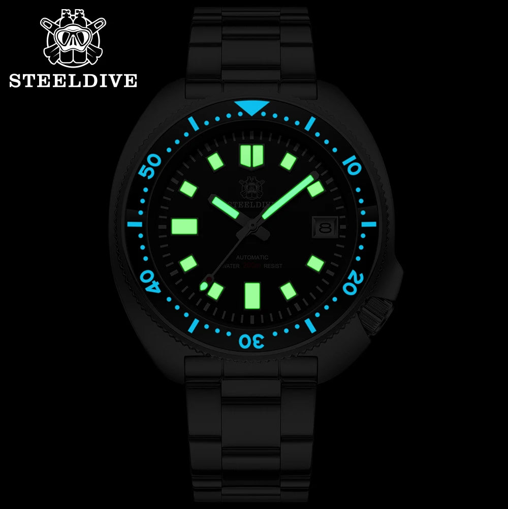 STEELDIVE Men’s NH35 Automatic Watch
