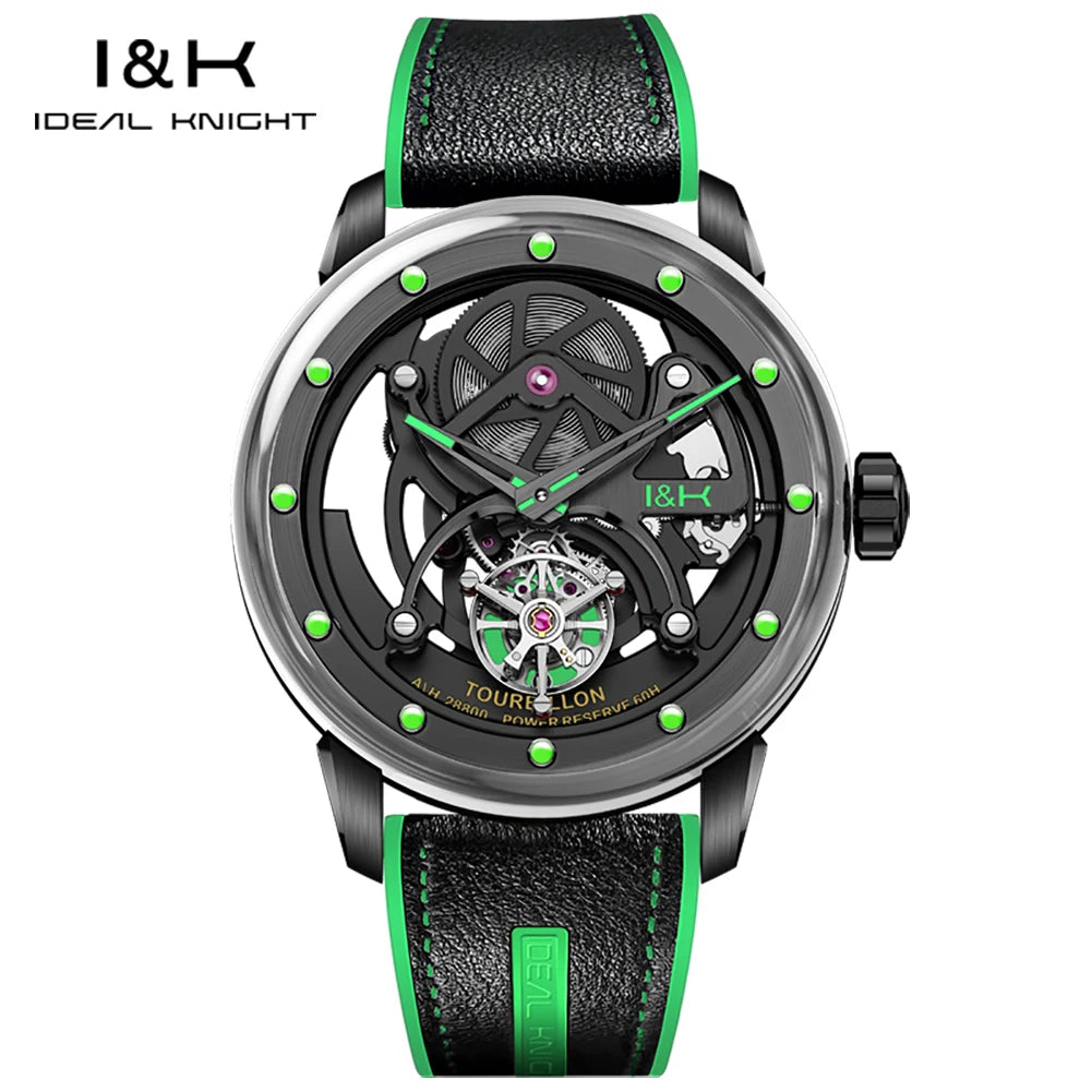 Ideal Knight Men’s Skeleton Automatic Watch