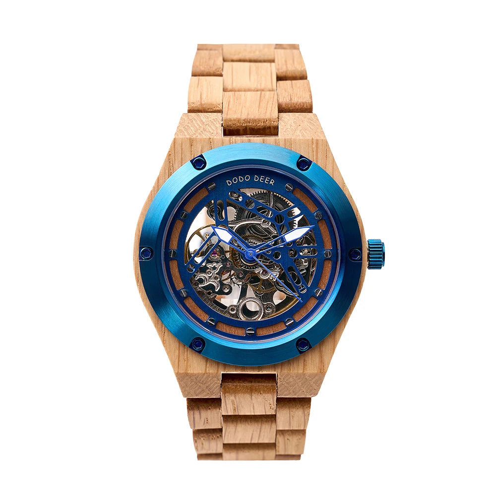 Men’s E49 Wooden Automatic Mechanical Watch