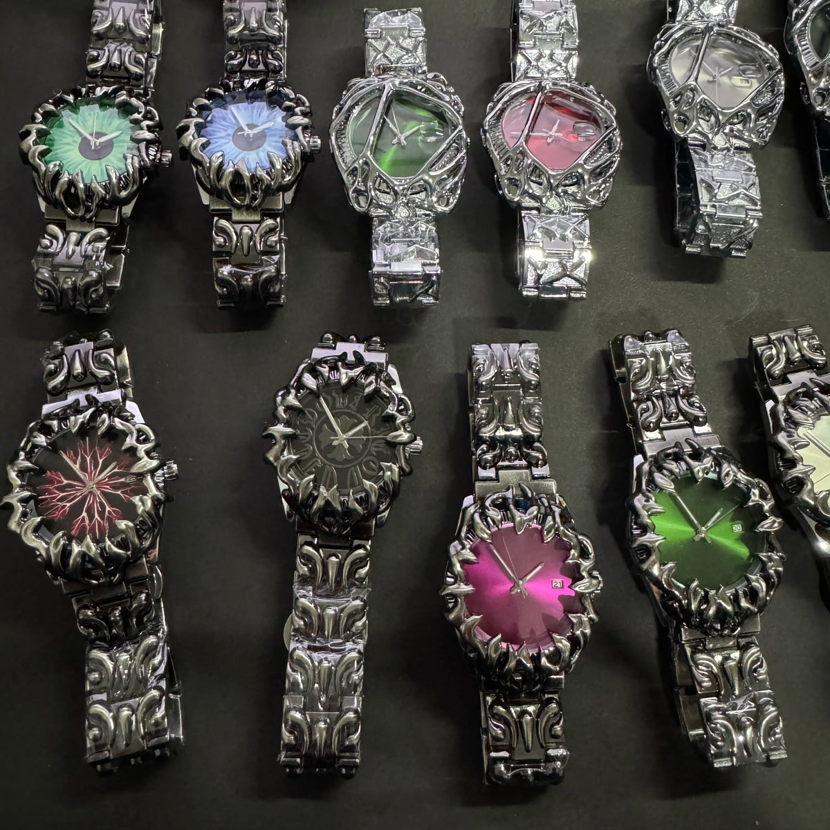 Men’s Punk Spiked Quartz Watch