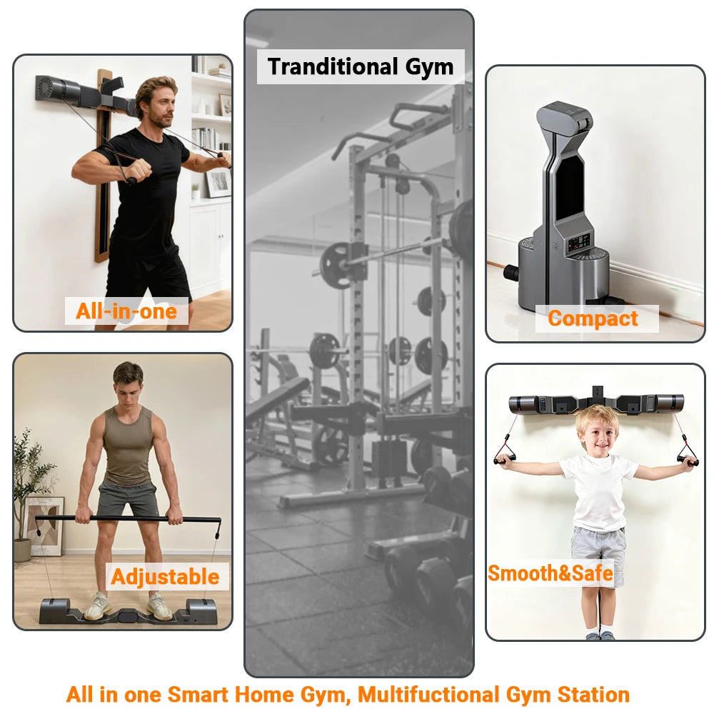 Wall Mounted Smart Cable Trainer