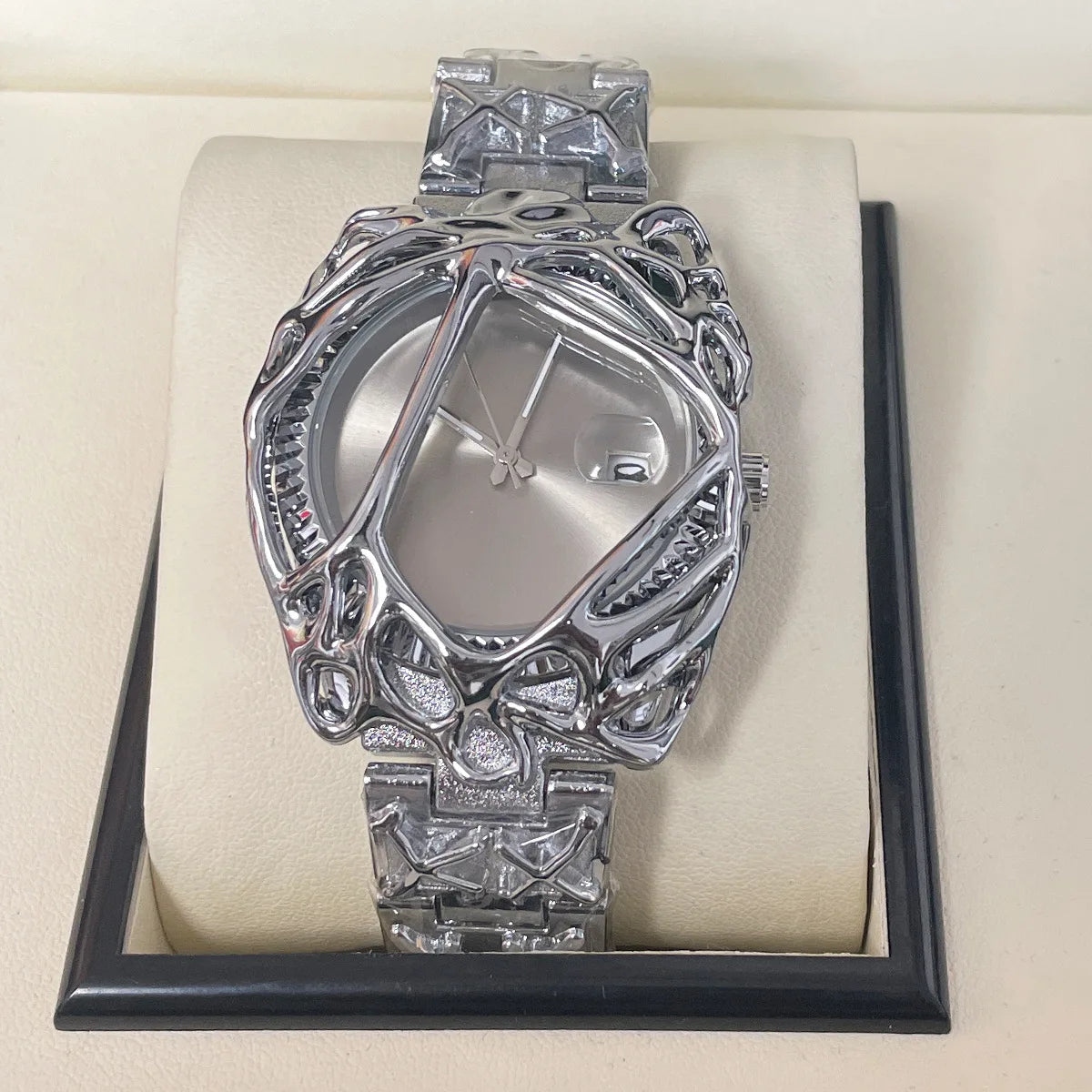 Men’s Punk Spiked Quartz Watch