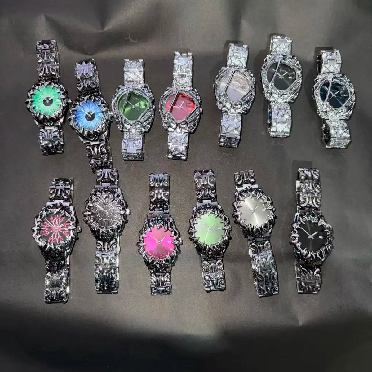 Men’s Punk Spiked Quartz Watch