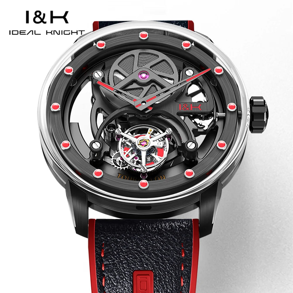 Ideal Knight Men’s Skeleton Automatic Watch