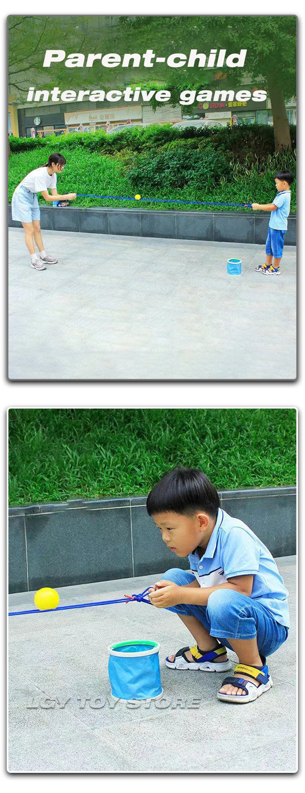 Teamwork Pull Rope Game - Team Building