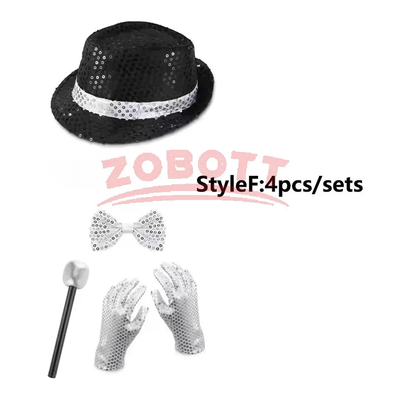 Michael Jackson-Inspired Costume Accessory Sets