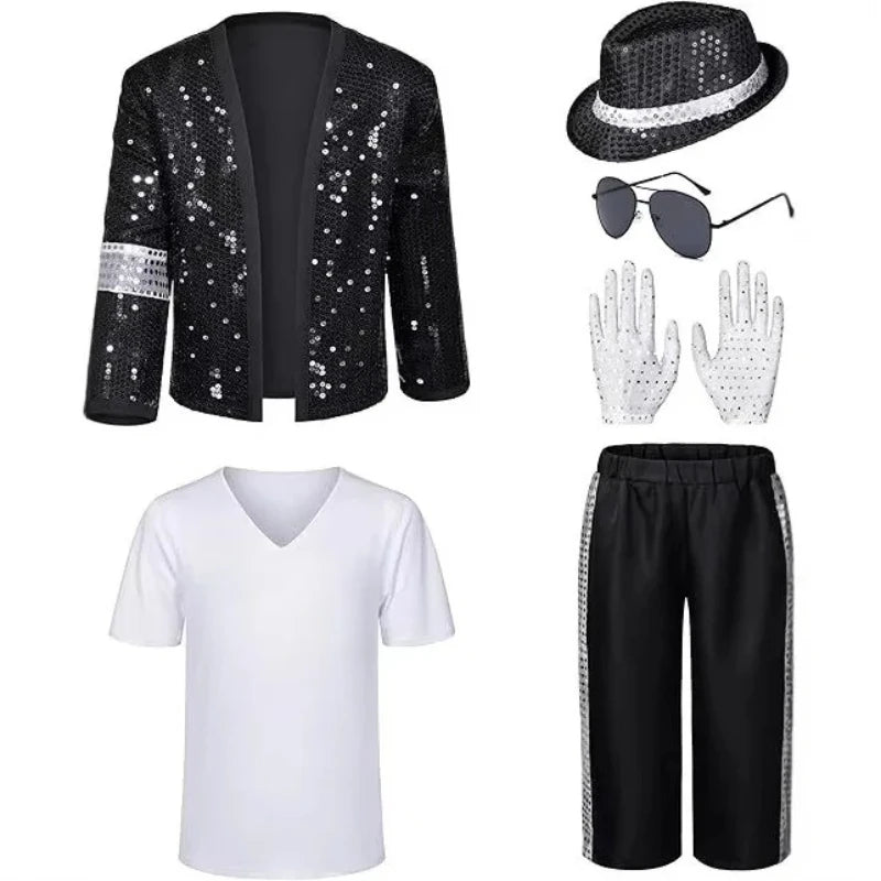 Michael Jackson-Inspired Costume Set | Top & Pants