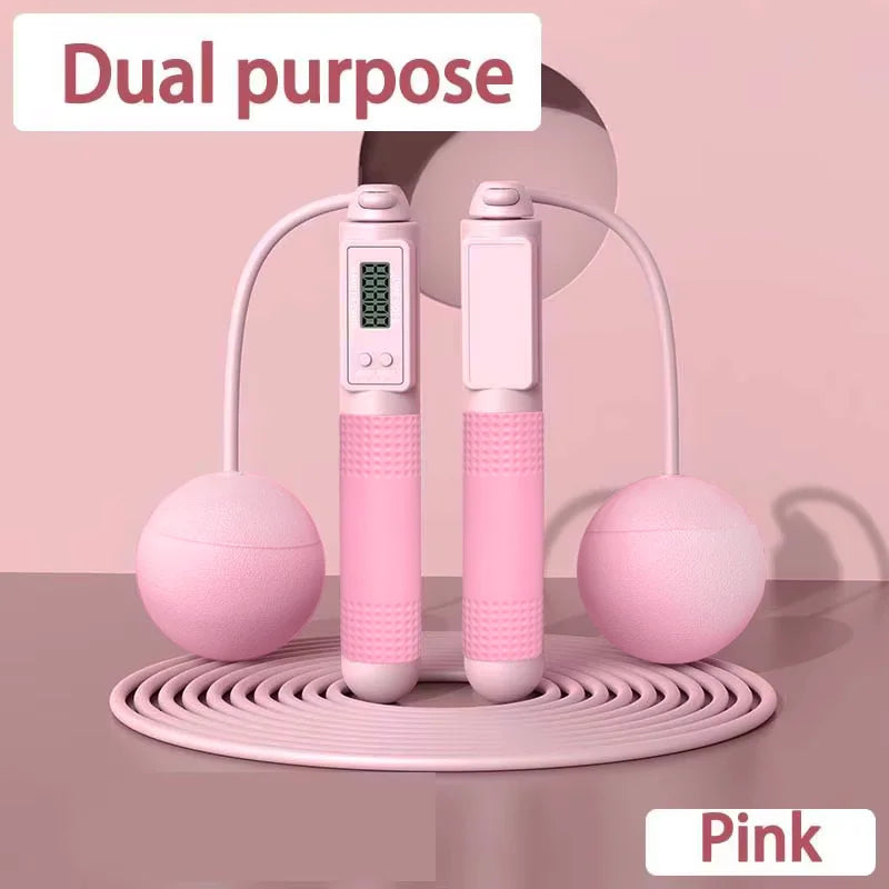 Draadloos springtouw met teller