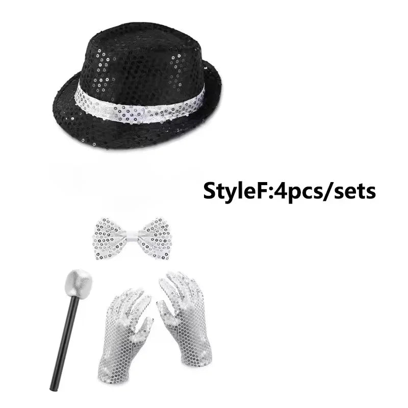 Michael Jackson-Inspired Costume Accessory Sets