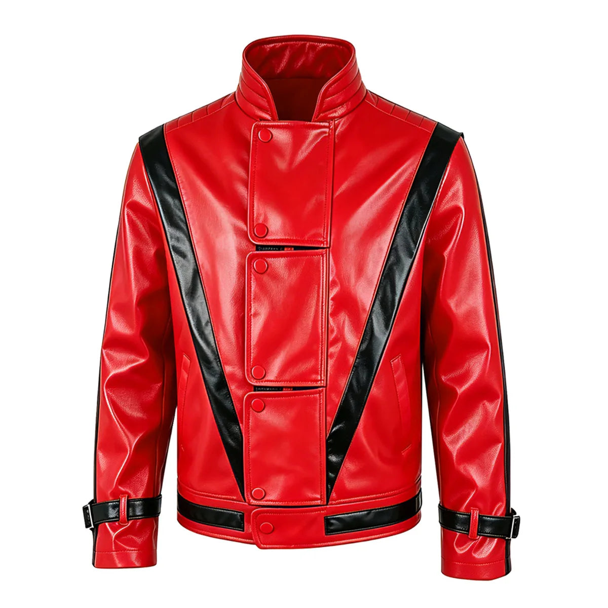 Thriller-Inspired Men’s Red Costume