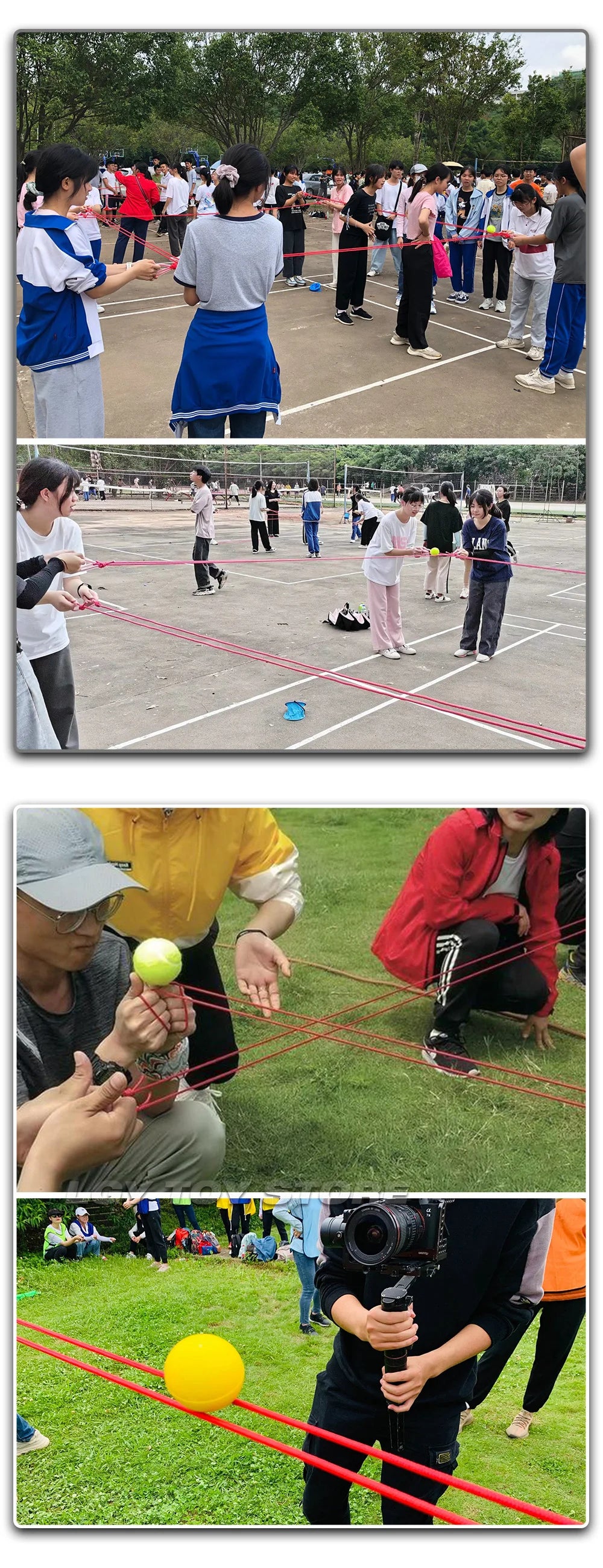 Teamwork Pull Rope Game - Team Building