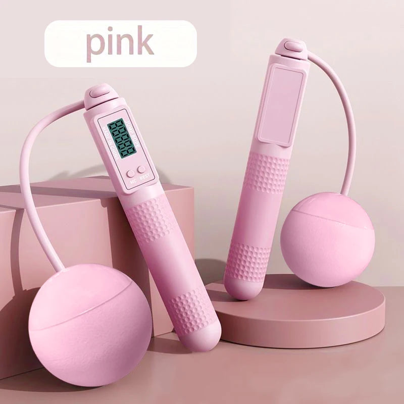 Draadloos springtouw met teller