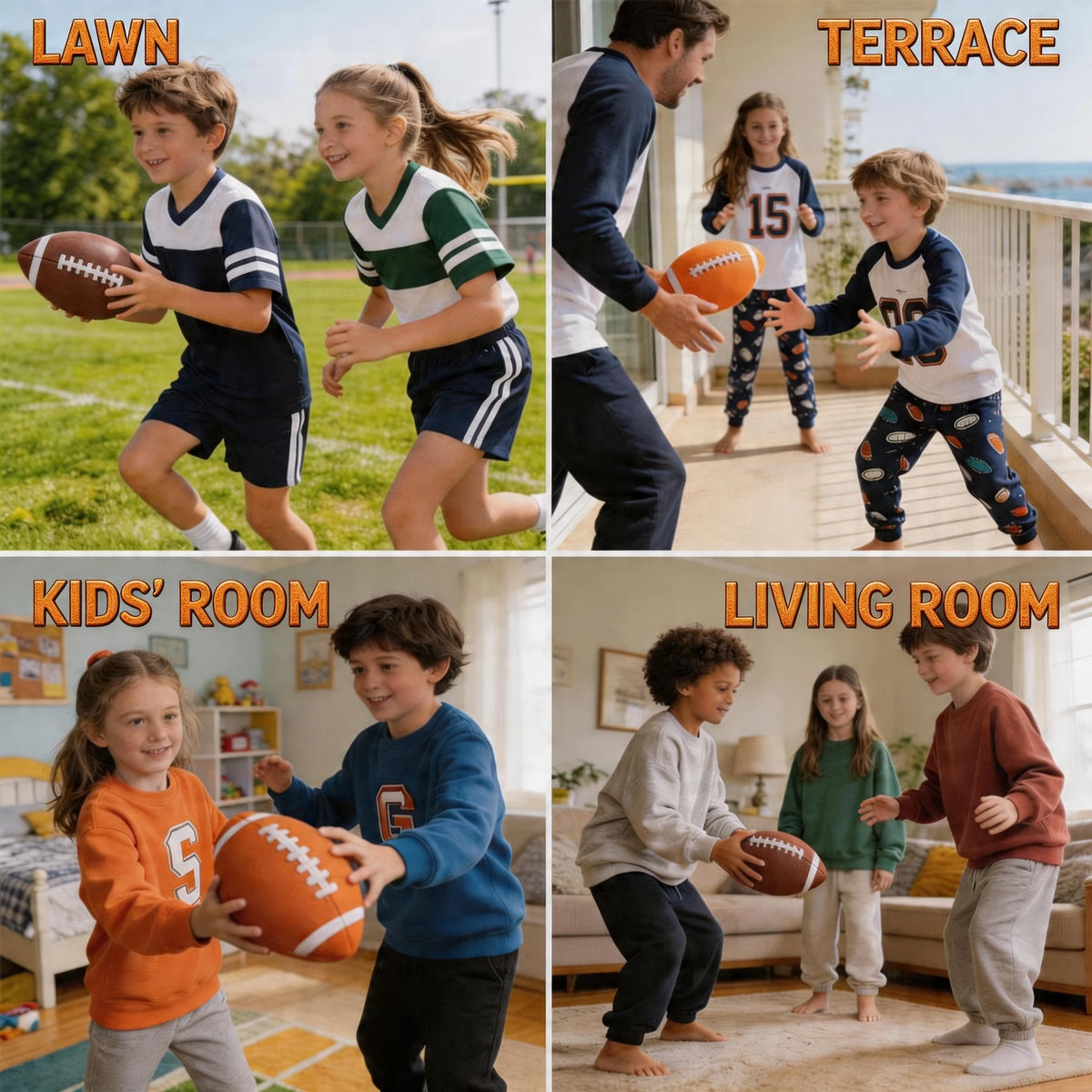 Foam Indoor American Football