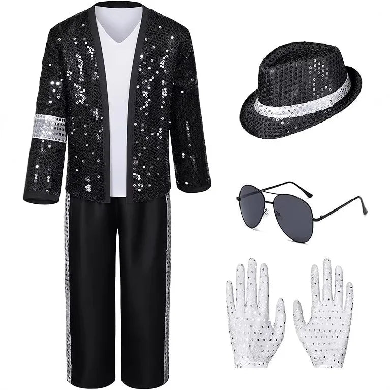 Michael Jackson-Inspired Costume Set | Top & Pants