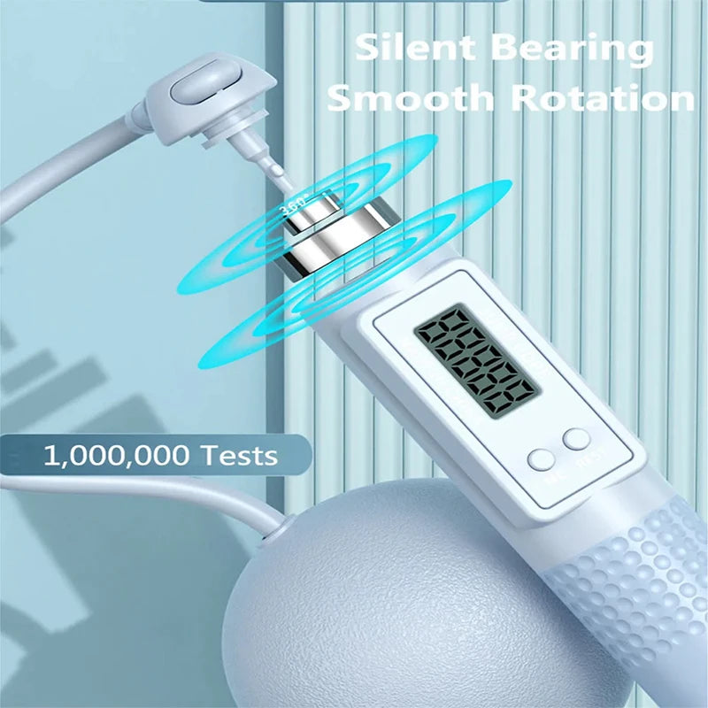 Kabelloses Springseil mit Zähler