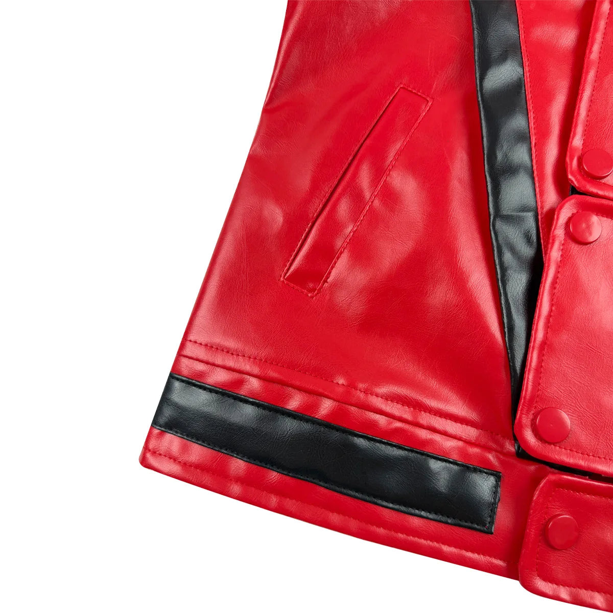 Thriller-Inspired Men’s Red Costume